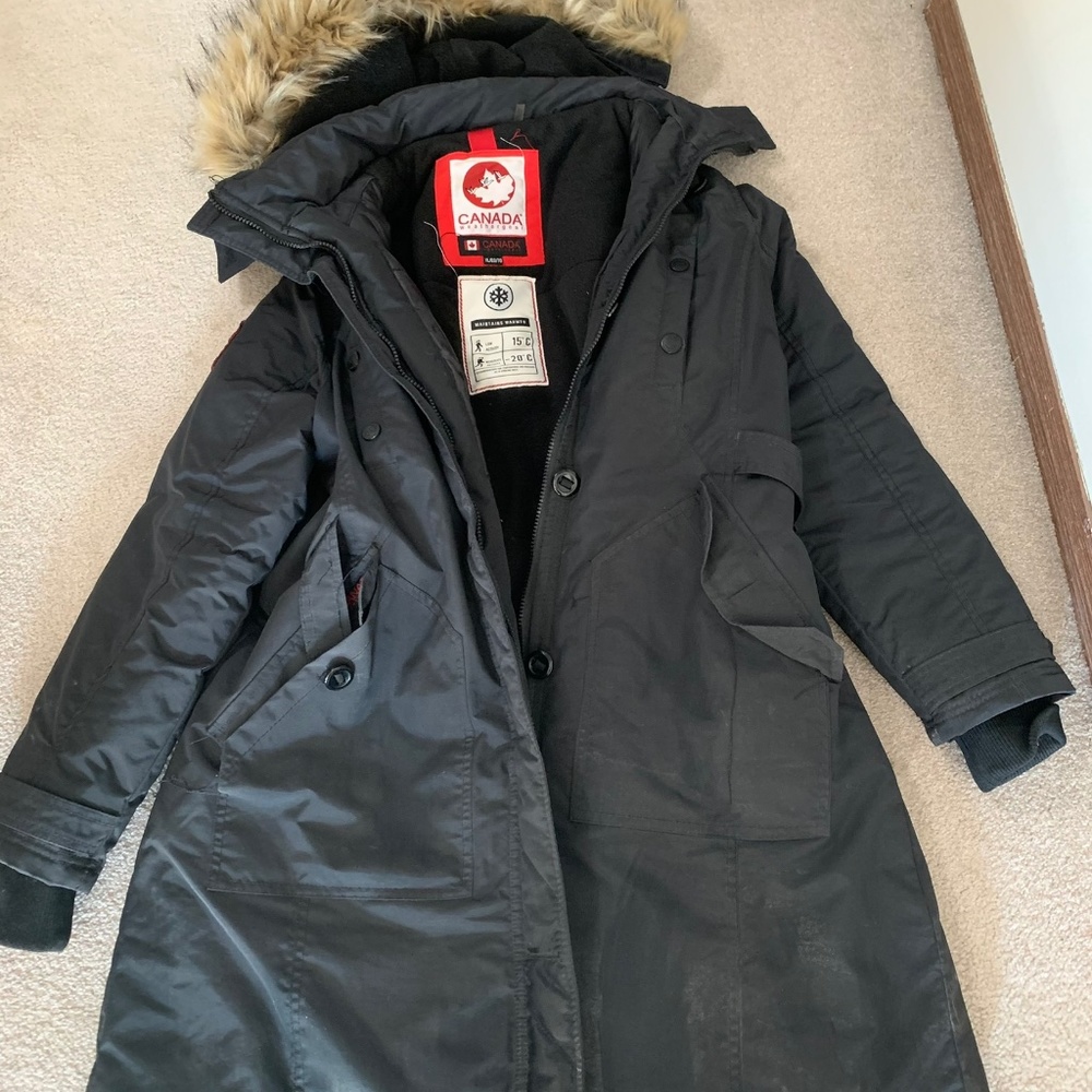 Black parka